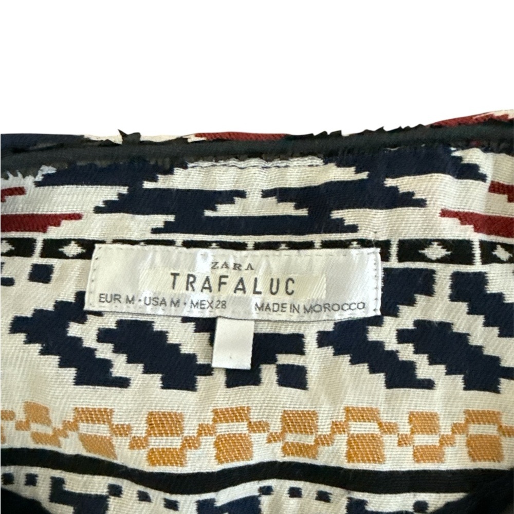 ❤️Zara Trafaluc Geometric Pattern Jacket - Picture 2 of 3